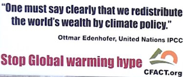 global warming billboard